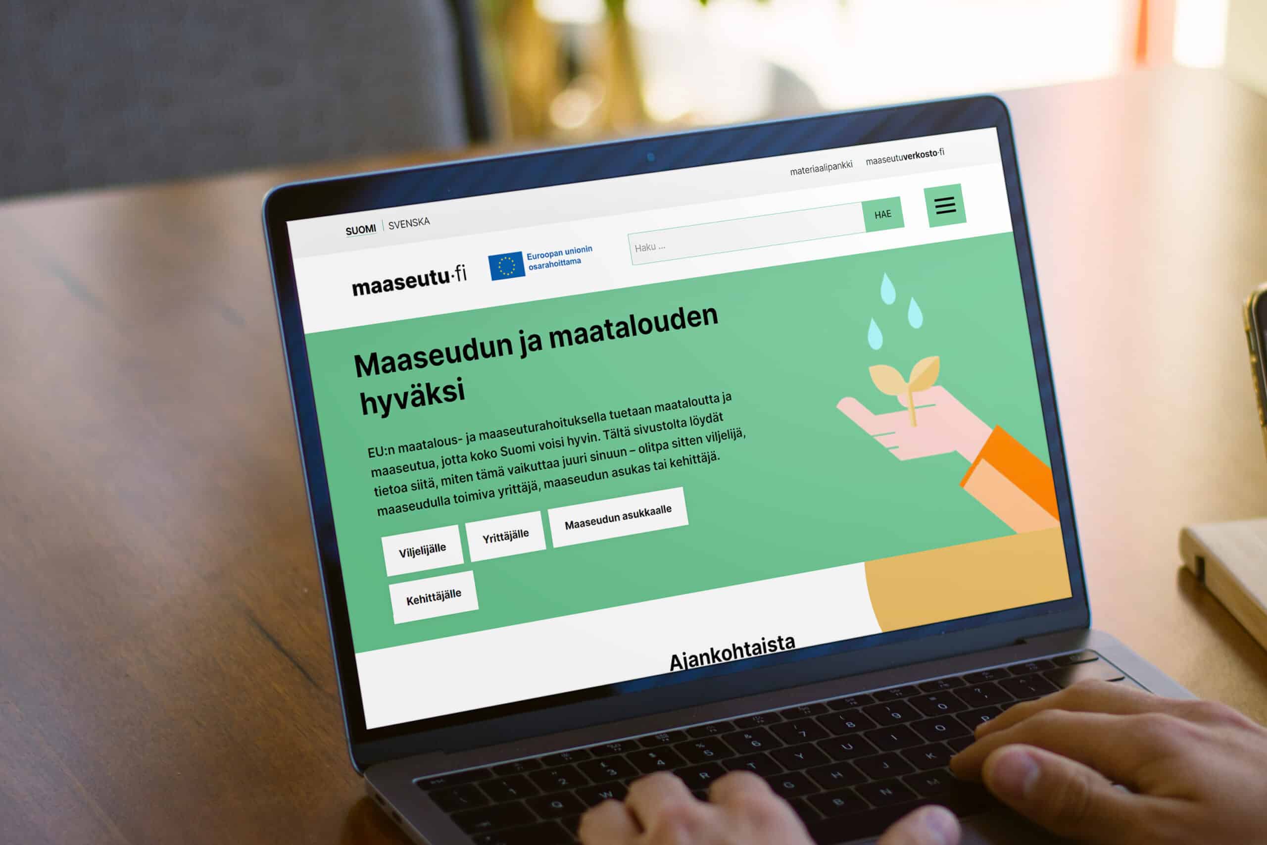 Ruokavirasto Maaseutu fi Verkkosivut Mainostoimisto Groteski